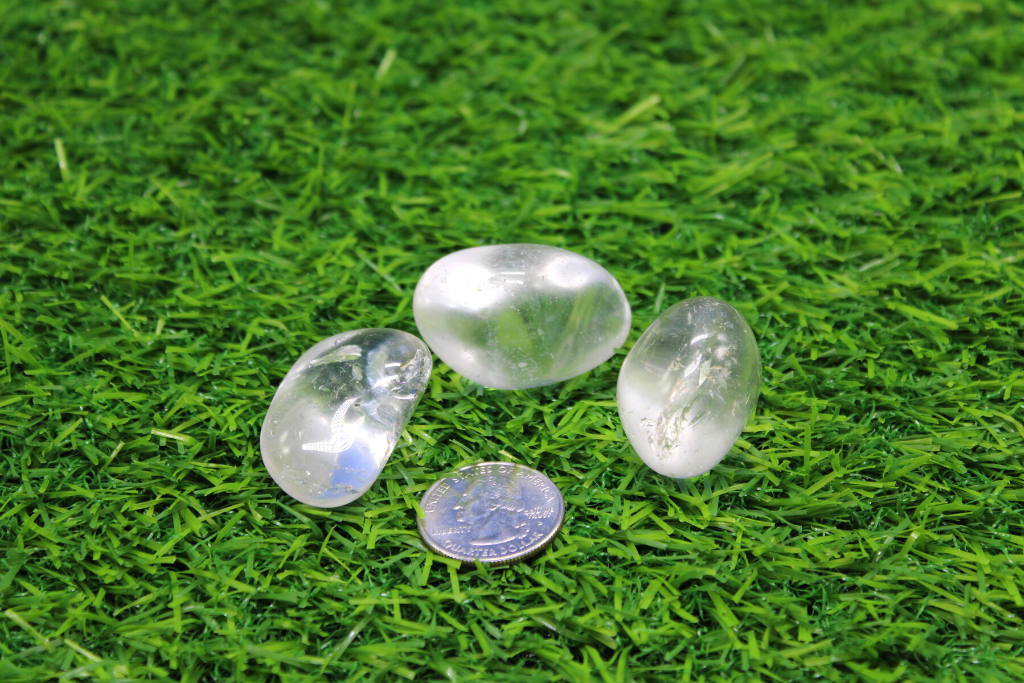 Clear Quartz Tumbles (Extra Grade)