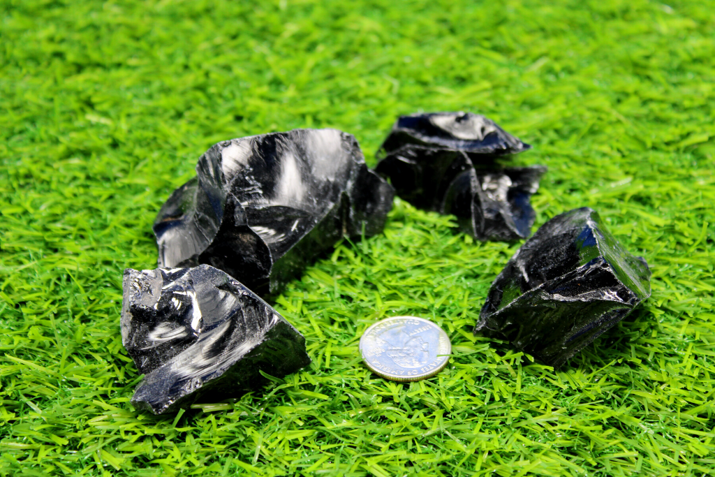 Raw Obsidian Chunks