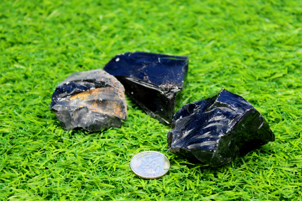 Raw Obsidian Chunks