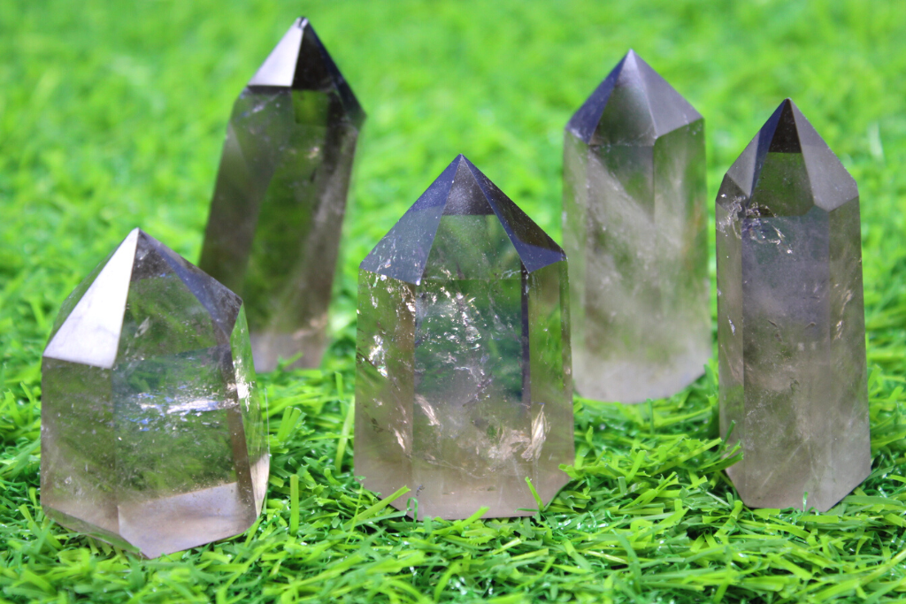 Small Smoky Quartz Points