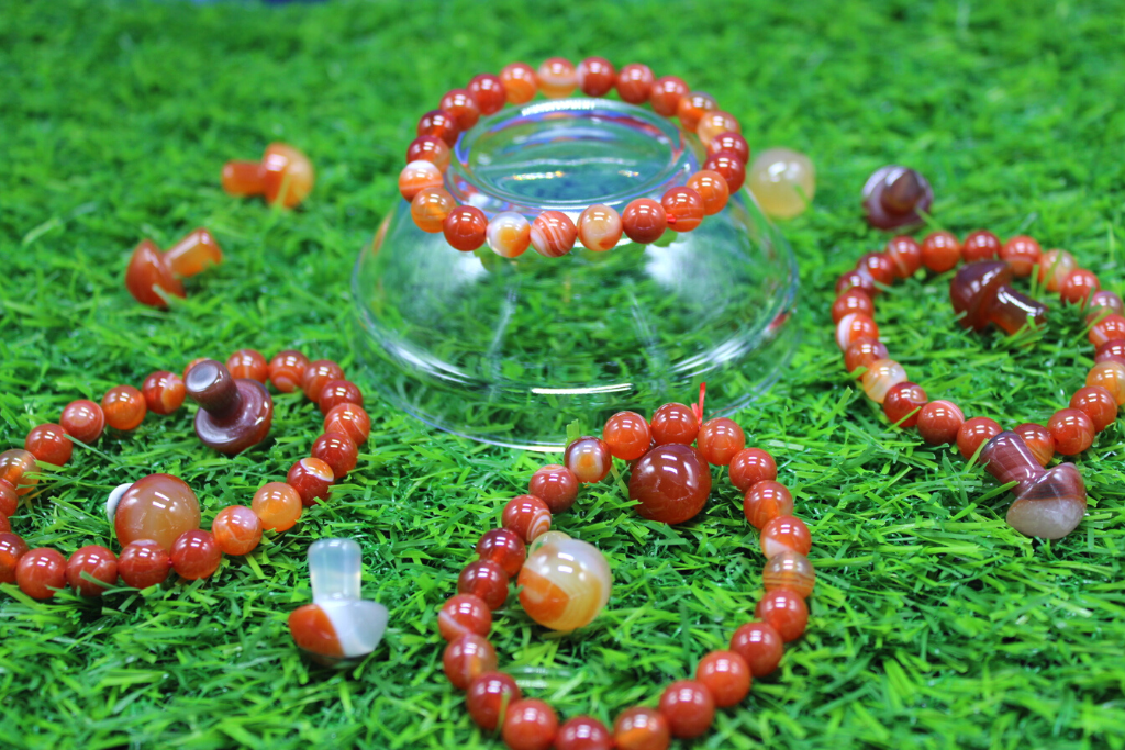 Carnelian Bracelets (8mm)